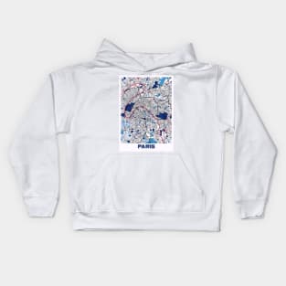 Paris - France MilkTea City Map Kids Hoodie